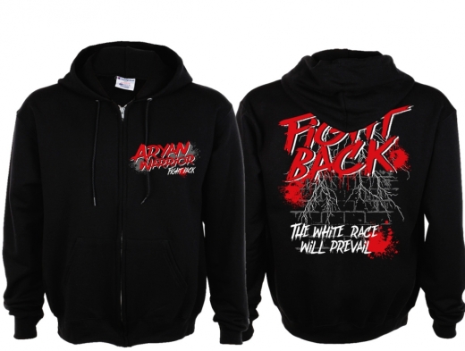 Frauen Kapuzenjacke - Fight Back - AW - schwarz