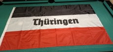 Fahne - Schwarz-Weiß-Rot - Thüringen - Kaiserreich+++2 STÜCK VERFÜGBAR+++