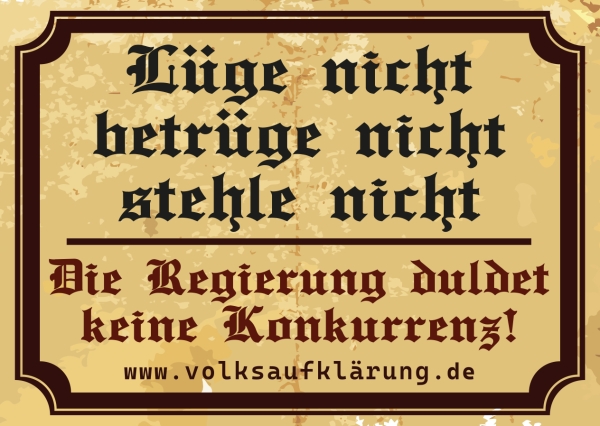 Lüge Nicht - Aufkleber
