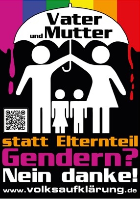 Gendern? Nein Danke - Aufkleber