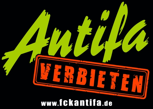 Antifa verbieten - Motiv 1 - Aufkleber