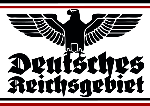 Deutsches Reichsgebiet - Aufkleber