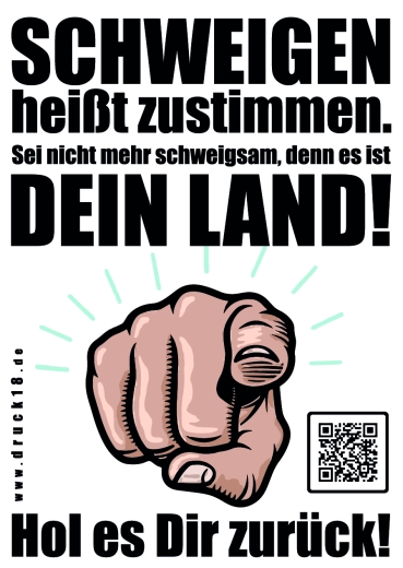 Hol dir dein Land zurück! - Aufkleber