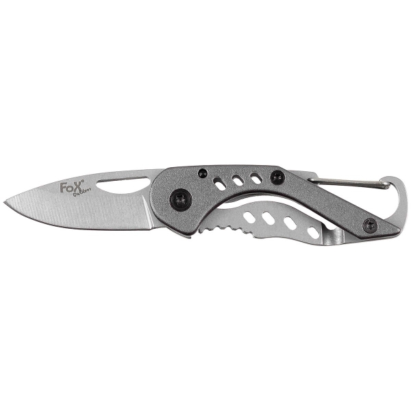 Klappmesser - Piccolo - Einhand - gelochter Metallgriff - klein