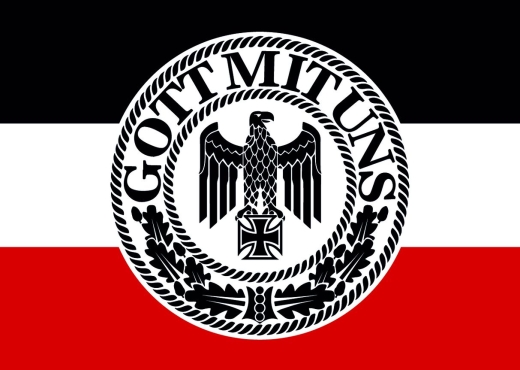 Gott mit uns - Aufkleber