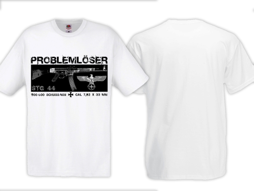 Frauen T-Shirt - Problemlöser - weiß