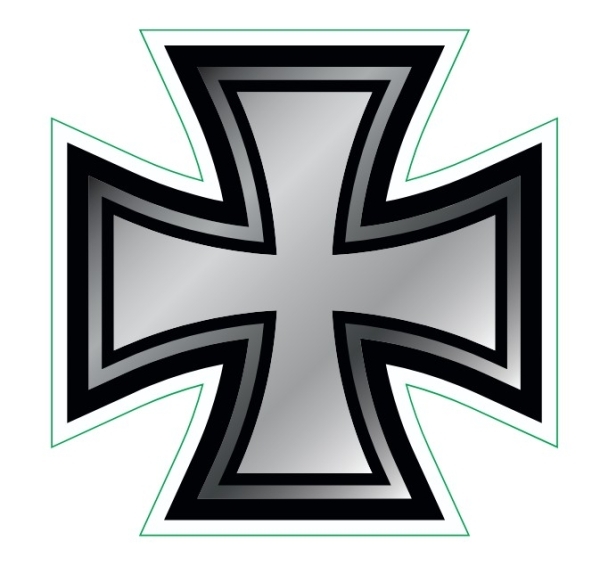 PVC Aufkleber - Eisernes Kreuz - Kaiserreich
