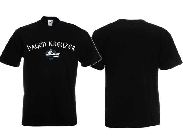 T-Hemd - Hagen Kreuzer - Gneisenau - schwarz