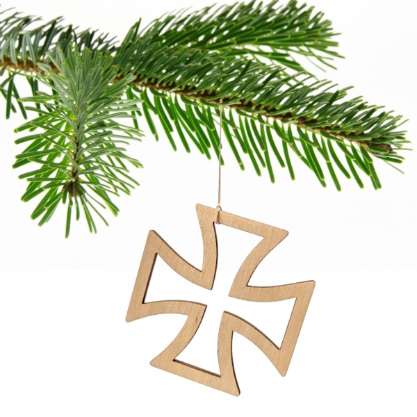 Julfest - Weihnachtsbaumschmuck - Eisernes Kreuz - Kaiserreich - 5er Pack