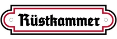 Emailleschild - Sonderformat - Rüstkammer - SWR