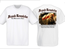 T-Hemd - Frank Rennicke - Das Mädel mit der Fahne - Kaiserreich - weiß