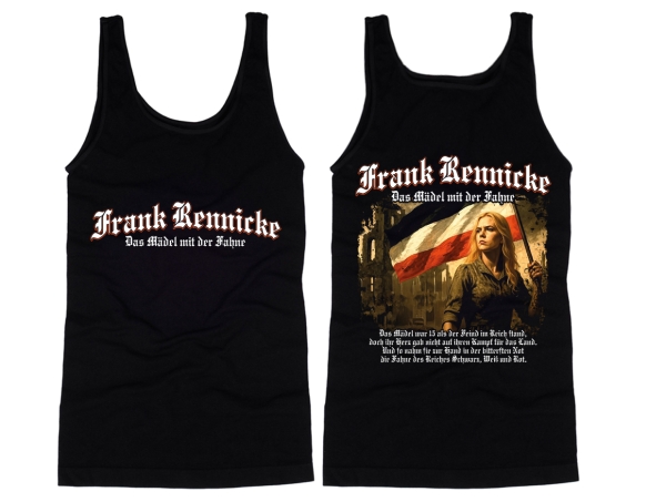 Muskelshirt/Tank Top - Frank Rennicke - Das Mädel mit der Fahne - Kaiserreich