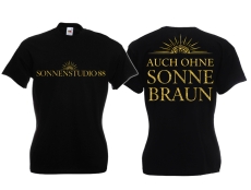 Frauen T-Shirt - Sonnenstudio 88 - auch ohne Sonne braun - Motiv 6
