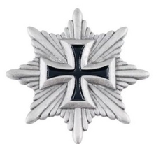 Pin - Eisernes Kreuz - im Schild