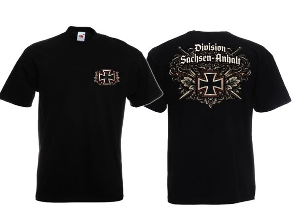 Frauen T-Shirt - Division Sachsen-Anhalt - EK Version - schwarz