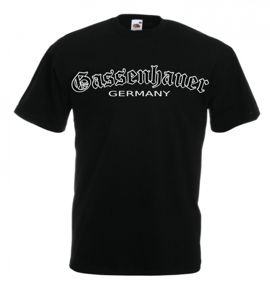 Frauen T-Shirt - Gassenhauer - Logo - schwarz