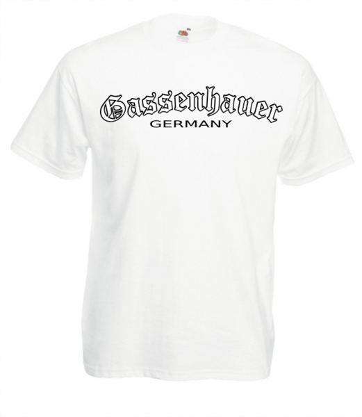 Frauen T-Shirt - Gassenhauer - Logo - weiß