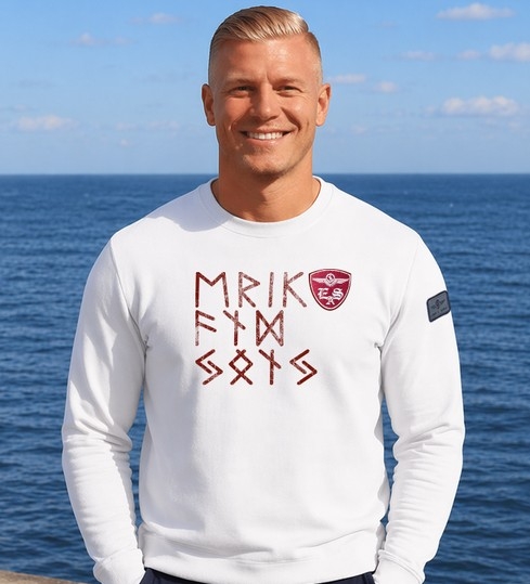 Erik & Sons - Pullover - BRON - weiss