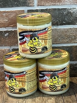 Honig - Deutscher Bienenhonig aus Südthüringen - 1 Glas - cremig - 500g