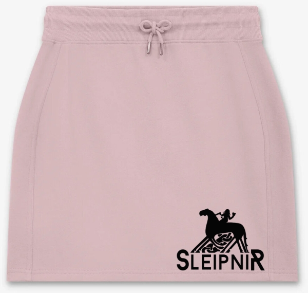 Frauen - Rock - kurz - Sleipnir - Logo - sueded miami pink