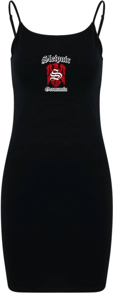 Kleid - Stretch Jersey Slim Dress - Sleipnir - Germania - schwarz