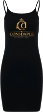 Kleid - Stretch Jersey Slim Dress - Consdaple Premium - schwarz