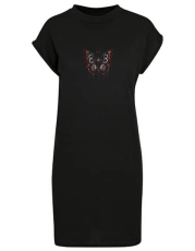 Kleid - Turtle Extended Shoulder Dress - Schmetterling - schwarz