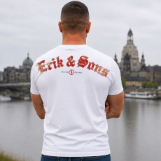 Erik & Sons - T-Shirt - FRAKTUR weiss