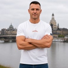 Erik & Sons - T-Shirt - FRAKTUR weiss