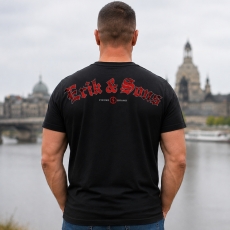 Erik & Sons - T-Shirt - FRAKTUR schwarz