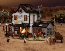Bausatz - Lumibricks - f-9089 - Old West Blacksmith - Schmied