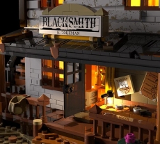 Bausatz - Lumibricks - f-9089 - Old West Blacksmith - Schmied