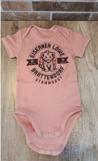 Baby-Bodie - Eiserner Löwe - Stammgast - rosa +++NUR WENIGE DA+++