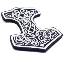 Aufnäher - Thors Hammer - mit Klett+++EINZELSTÜCK+++