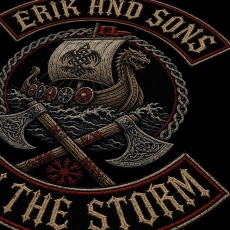 Erik & Sons - Premium Sweatjacke - STORM