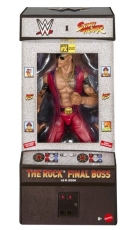 WWE - Elite Collection x Street Fighter - The Rock Final Boss als M. Bison - Figur +++EINZELSTÜCK+++