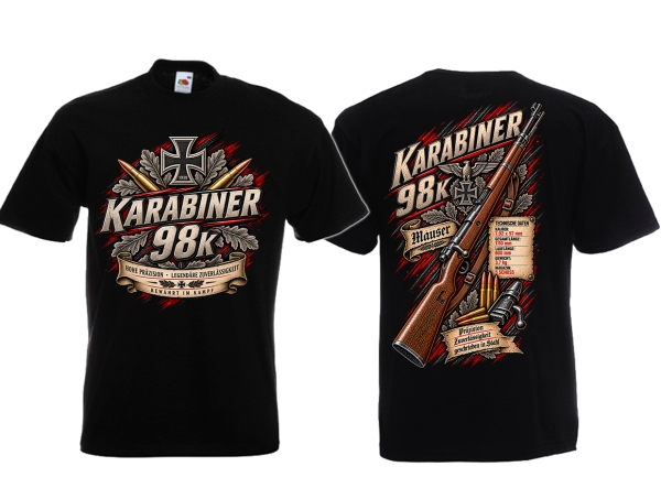 T-Hemd - Karabiner 98K - Motiv 1