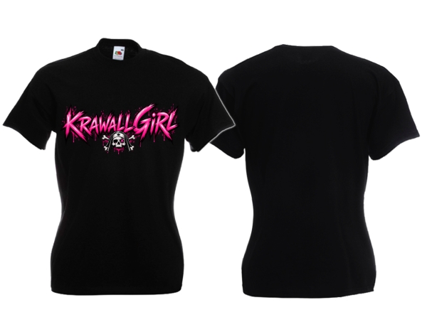 Frauen T-Shirt - Krawallgirl - Logo26
