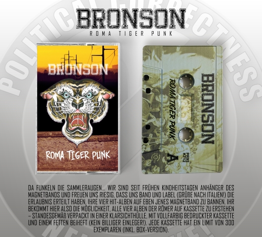 Kassette - Bronson - Rome Tiger Punk - Tape / MC