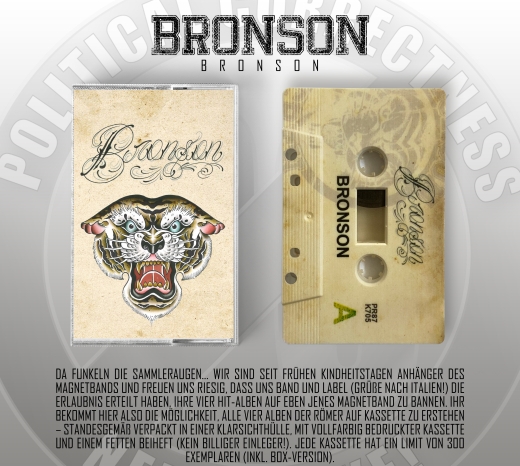 Kassette - Bronson - "s/t" - Tape / MC
