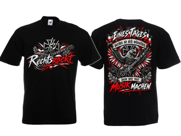 Frauen T-Shirt - Rechtsrockt