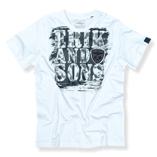 Erik & Sons - T-Shirt - KARAWALL weiss
