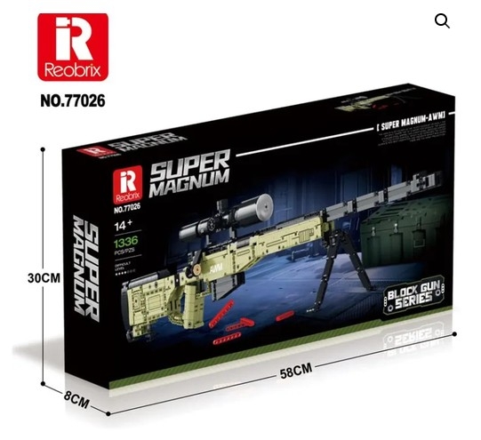 Bausatz - Reobrix - 77026A - Sniper Rifle