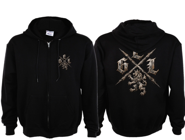 Frauen Kapuzenjacke - Eiserner Löwe - G-E-L X - Motiv 1