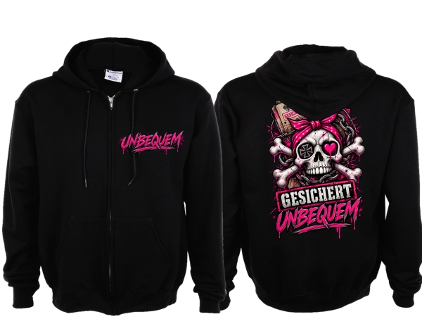 Frauen Kapuzenjacke - Gesichert Unbequem - Deine Akte