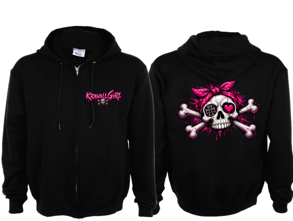Frauen Kapuzenjacke - Krawallgirl - TK26 - groß - Motiv 2