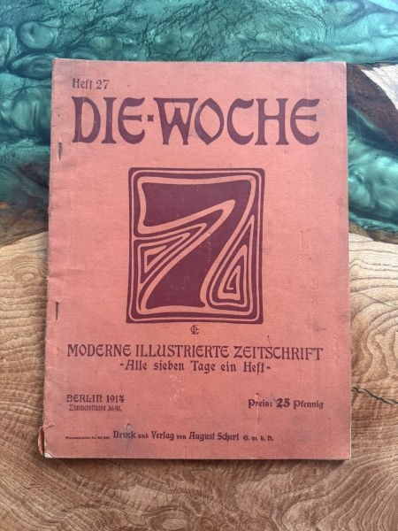 Antiquariat - Heft - Die Woche - Kriegsjahr 1914 - Heft 27 +++EINZELSTÜCK+++