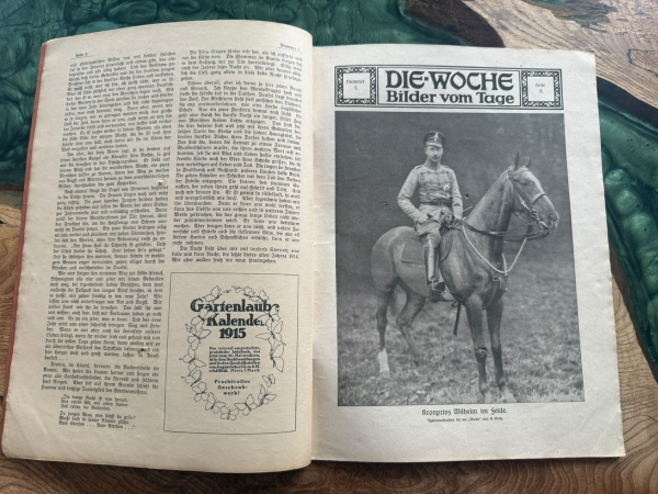 Antiquariat - Heft - Die Woche - Kriegsjahr 1915 - Heft 1 +++EINZELSTÜCK+++