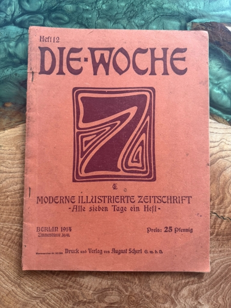 Antiquariat - Heft - Die Woche - Kriegsjahr 1914 - Heft 12 +++EINZELSTÜCK+++