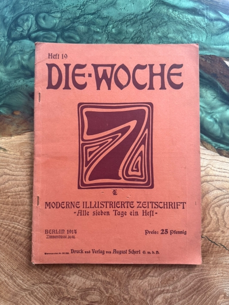 Antiquariat - Heft - Die Woche - Kriegsjahr 1914 - Heft 19 +++EINZELSTÜCK+++